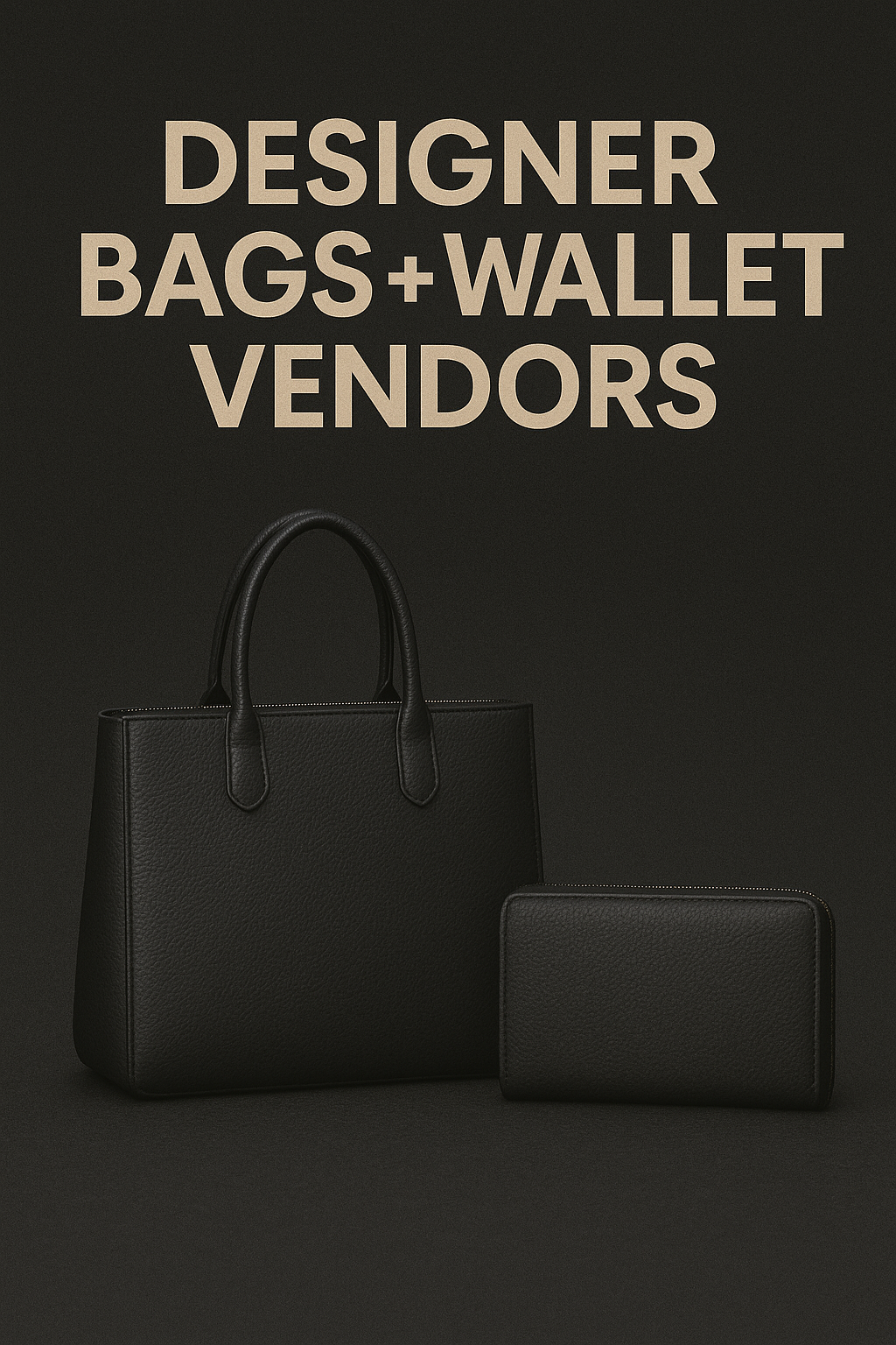 DESIGNER BAGS + WALLET VENDORS